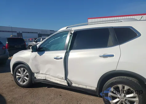 2014 Nissan Rogue Sv из США, поврежденный, VIN 5N1AT2MT1EC864195